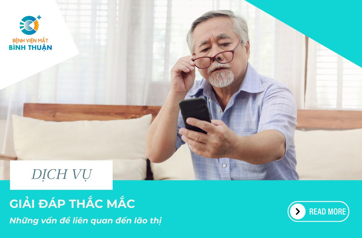 Giải đáp những thắc mắc liên quan đến lão thị 