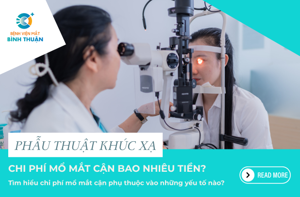 Chi phí mổ mắt cận bao nhiêu tiền, bảng giá mới nhất!